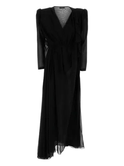 BALENCIAGA ASYMMETRICAL DRESS
