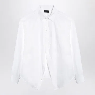 BALENCIAGA BALENCIAGA ASYMMETRICAL SHIRT
