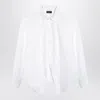 Balenciaga Poplin Shirt In White