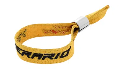Pre-owned Balenciaga Automobil Lamborghini Bracelet Bracelet In Yellow/shiny Silver