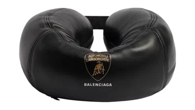 Pre-owned Balenciaga Automobil Lamborghini Travel Pillow In Black