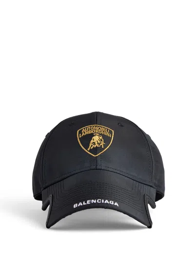 Balenciaga Automobili Lamborghini Cap In Black