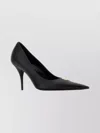 Balenciaga 90mm Avenue Leather Pointed-toe Pumps In Black