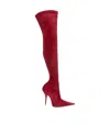 Balenciaga Avenue Boots In Red