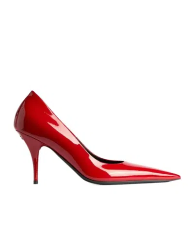 Balenciaga Avenue High Heels In Red