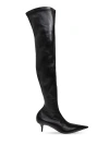 Balenciaga Avenue Over-the-knee Nappa Leather Boots In Black
