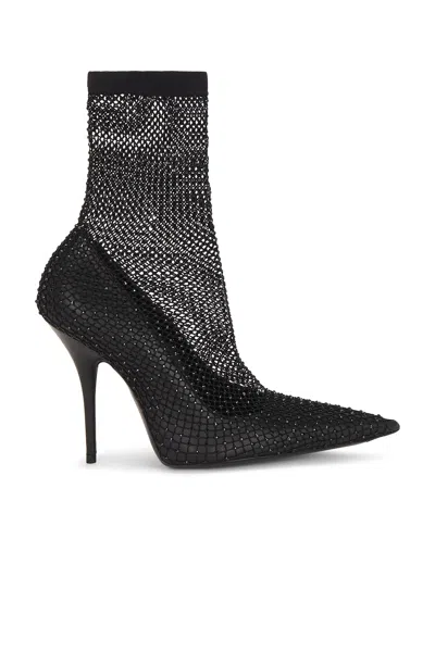 Balenciaga Avenue Net Boot In Black