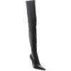 Balenciaga Avenue Over The Knee Boot In Black
