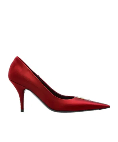 BALENCIAGA POINTED LOGO-DETAIL PUMPS