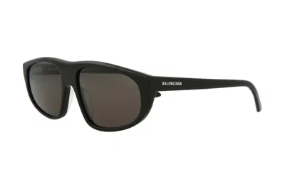 Pre-owned Balenciaga Aviator Sunglasses Shiny/black (bb0098s-30008870-001)