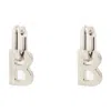 Balenciaga B Chain Xs Earp Earring -  -  Slick Silver