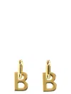 Balenciaga B Chain Xs Earp Earring In Gold
