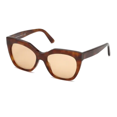 Balenciaga Ba132 Sunglasses In Brown