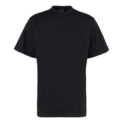 Balenciaga Back Hem Long T-shirt Boxy Fit 'black'