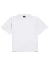 Balenciaga Back Medium Fit T-shirt Clothing In White