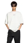Balenciaga Back T-shirt Medium Fit In White