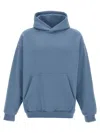 Balenciaga Back Reflective Hoodie Medium Fit In Grey Blue