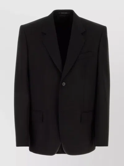 Balenciaga Standard Tailored Jacket Clothing In Black