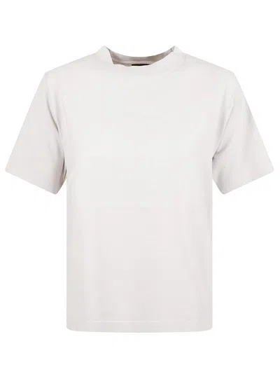 Balenciaga Back T-shirt In Cotton In Neutral