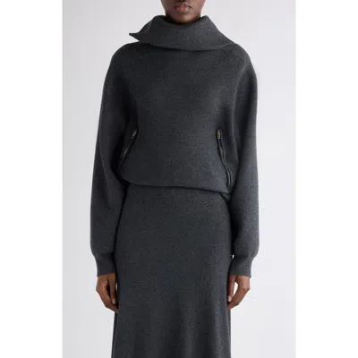 BALENCIAGA BALENCIAGA BACK TO FRONT WOOL SWEATER