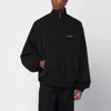 Balenciaga Oversized Windbreaker Jacket In Black