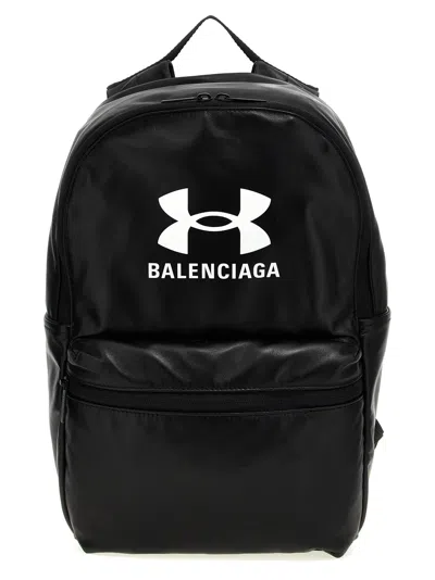 BALENCIAGA BACKPACK X UNDER ARMOUR® BACKPACKS WHITE/BLACK