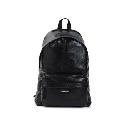 Balenciaga Backpacks In Black