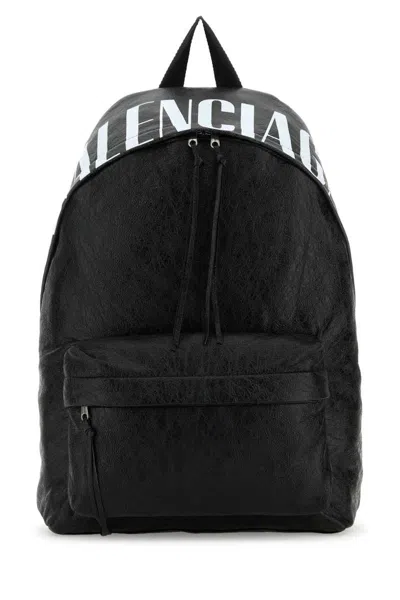 Balenciaga Backpacks In Black