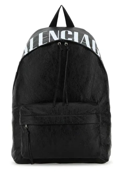 Balenciaga Backpacks In Black