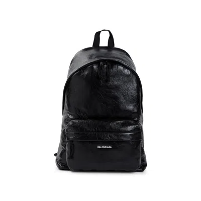 Balenciaga Backpacks Black