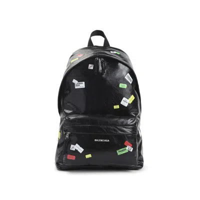 Balenciaga Backpacks In Black