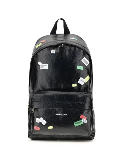 Balenciaga Backpacks In Black