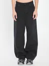 Balenciaga Cotton Denim Jeans In Black