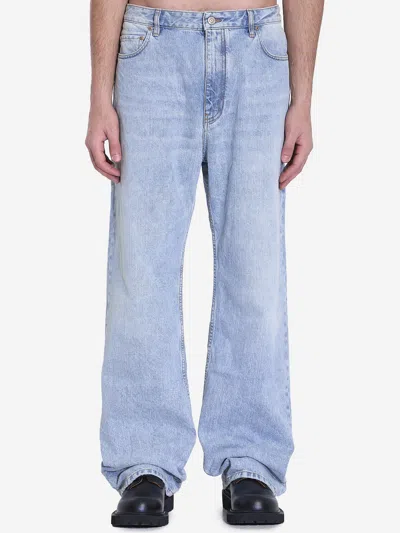 Balenciaga Baggy Jeans In Blue