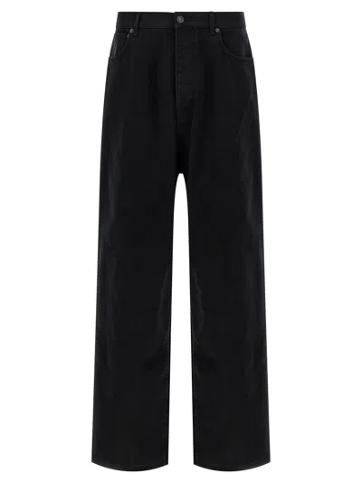 Balenciaga Baggy Jeans In Black