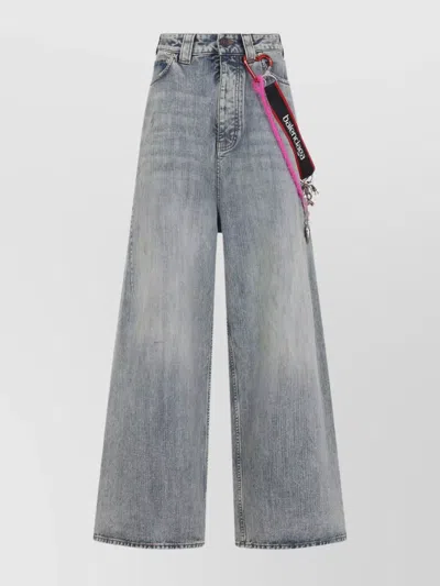 BALENCIAGA BAGGY JEANS DETACHABLE CHARMS