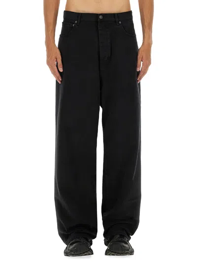 Balenciaga Baggy Pants In Black