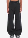 Balenciaga Baggy Jeans In Black