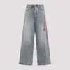 Balenciaga Men's Baggy Pants In Blue
