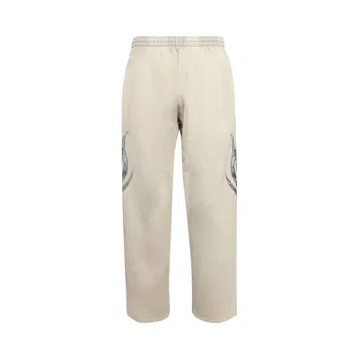 Pre-owned Balenciaga Baggy Sweatpants 'cement Grey' | Men's Size L In Gray