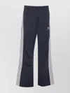 Balenciaga Baggy Sweatpants With Stripes And Wide Leg In Blue