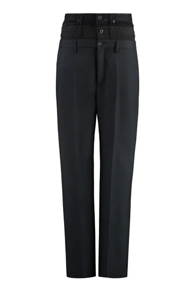 Balenciaga Baggy Trousers In Black