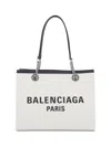 Balenciaga Mini Duty Free Canvas Tote Handbag
