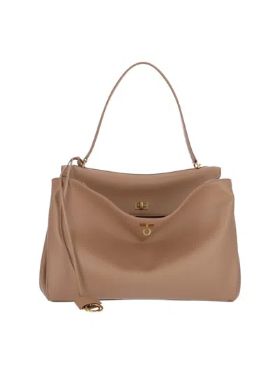 Balenciaga Top Handle Adjustable Strap Tote In Pink
