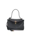 Balenciaga Womens Black Rodeo Leather Top-handle Bag
