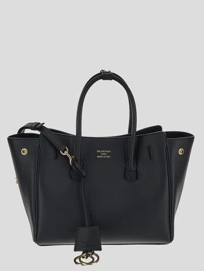 Balenciaga Hampton Carry All Mini Handbag Women In Black