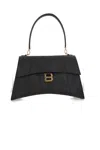 Balenciaga Hourgl Shoulder Bag In Black