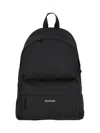 Balenciaga Men Explorer Recycled Nylon Backpack In Black