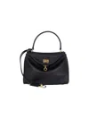 Balenciaga Womens Black Rodeo Leather Top-handle Bag In Black