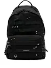 Balenciaga Men Army Medium Backpack In Black